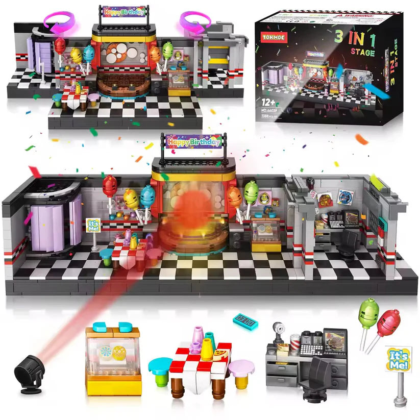 FNAF Stage Brick Set